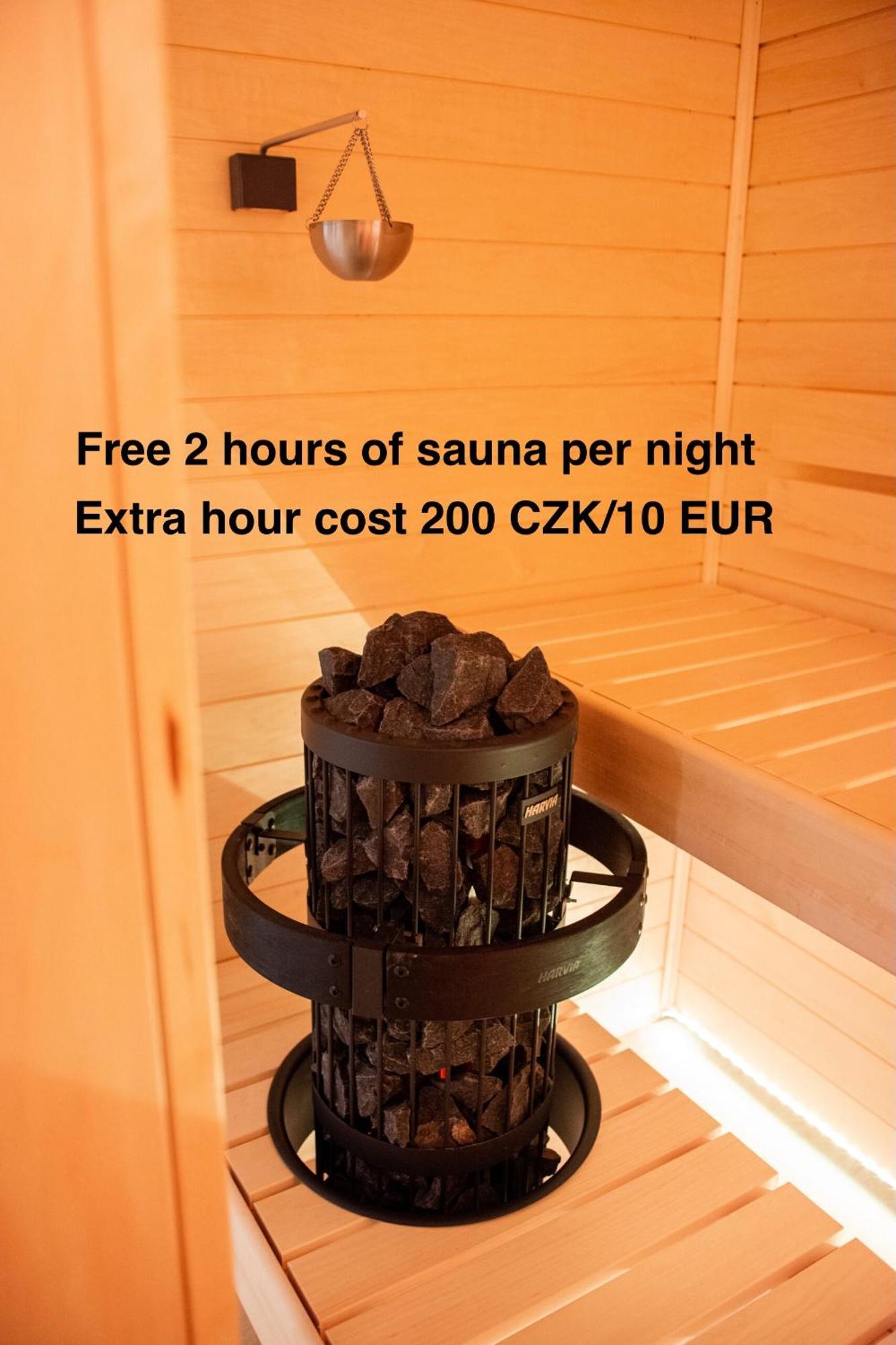 Sauna Studio Near Centre/Airport Prag Exterior foto